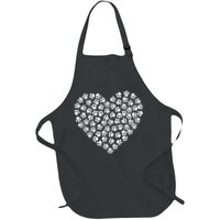 Pawprint Heart Dog Lover Apron