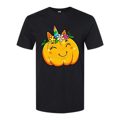 Pumpkin Harvest Enchanting Halloween & Thanksgiving Softstyle® CVC T-Shirt