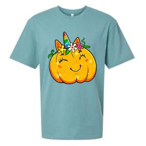 Pumpkin Harvest Enchanting Halloween & Thanksgiving Sueded Cloud Jersey T-Shirt