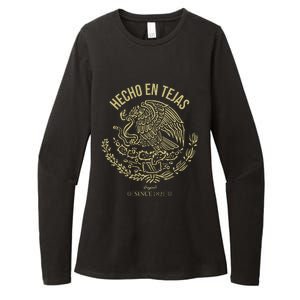 Playera Hecho En Texas Hecho En Tejas Cinco De Mayo Gift Womens CVC Long Sleeve Shirt