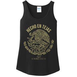 Playera Hecho En Texas Hecho En Tejas Cinco De Mayo Gift Ladies Essential Tank