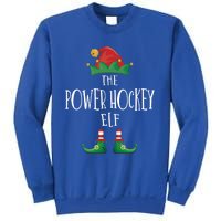 Power Hockey Elf Cute Gift Family Matching Pajamas Christmas Cute Gift Sweatshirt