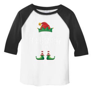 Power Hockey Elf Cute Gift Family Matching Pajamas Christmas Cute Gift Toddler Fine Jersey T-Shirt