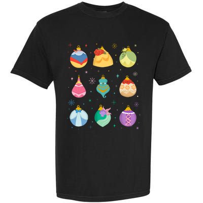 Princess Holiday Enchanting Christmas Ornaments Garment-Dyed Heavyweight T-Shirt