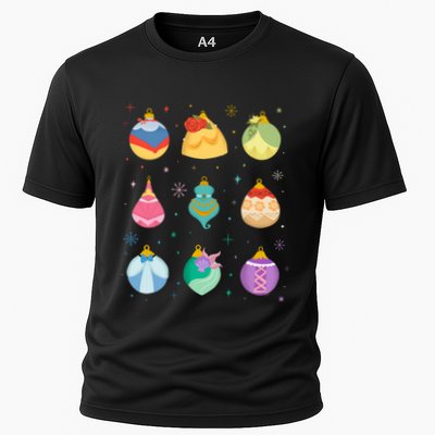 Princess Holiday Enchanting Christmas Ornaments Performance Shirt