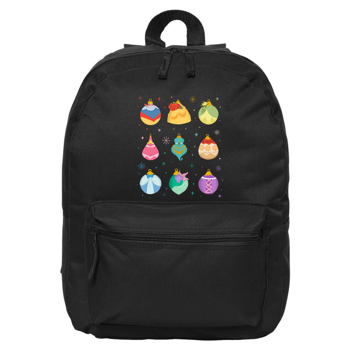 Princess Holiday Enchanting Christmas Ornaments 16 in Basic Backpack