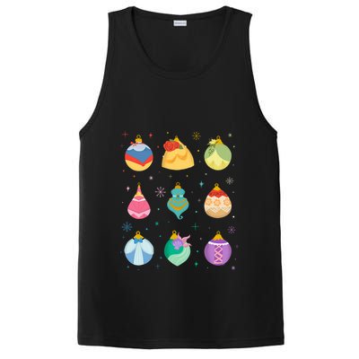 Princess Holiday Enchanting Christmas Ornaments PosiCharge Competitor Tank