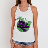 Priest – Halloween Eagle Women's Knotted Racerback Tank