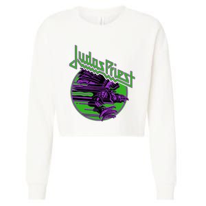 Priest – Halloween Eagle Cropped Pullover Crew