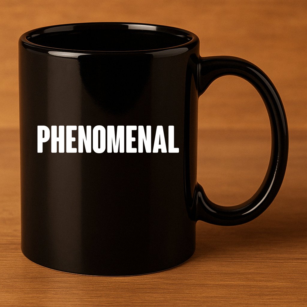 Phenomenal 11oz C Handle Ceramic Mug