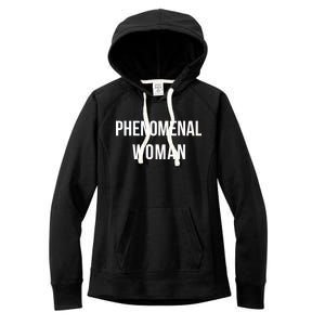 Phenomenal Woman Women's Fleece Hoodie