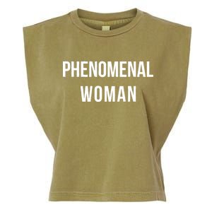 Phenomenal Woman Garment-Dyed Women's Muscle Tee