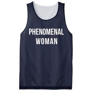 Phenomenal Woman Mesh Reversible Basketball Jersey Tank