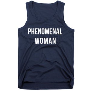 Phenomenal Woman Tank Top