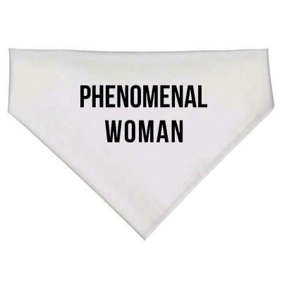 Phenomenal Woman USA-Made Doggie Bandana