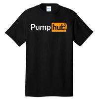 Pump Hub Funny Bodybuilding Weightlifting Tall T-Shirt