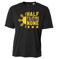 Pinoy Half Filipino Is Better Than None Funny Philippines Cooling Performance Crew T-Shirt