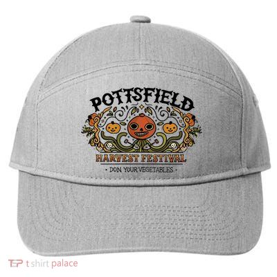 Pottsfield Harvest Festival , Don Your Vegetables , Over The Garden Wall 7-Panel Snapback Hat