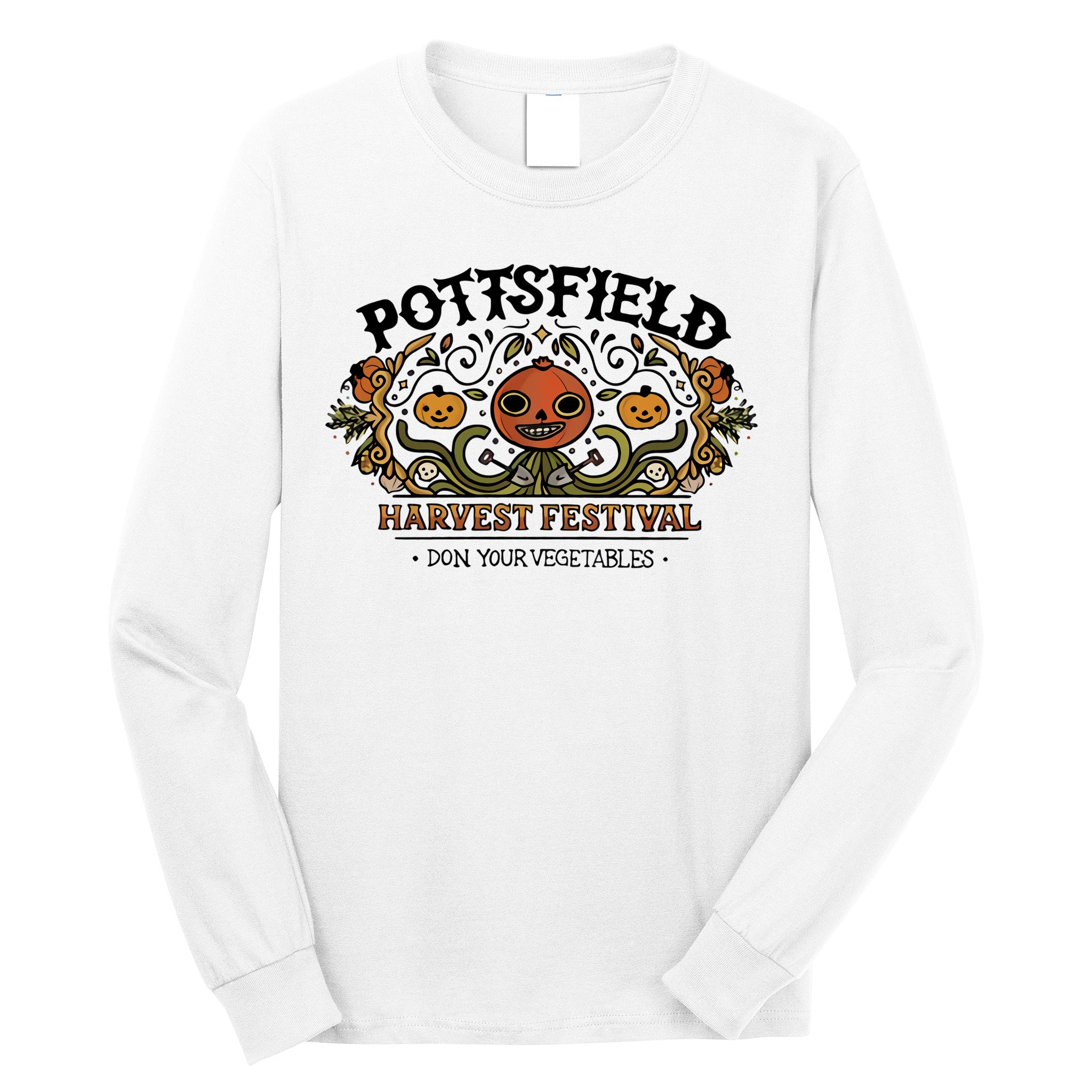 Pottsfield Harvest Festival , Don Your Vegetables , Over The Garden Wall Long Sleeve Shirt