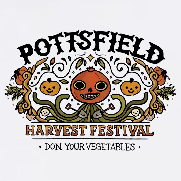 Pottsfield Harvest Festival , Don Your Vegetables , Over The Garden Wall Bucket Hat