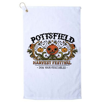 Pottsfield Harvest Festival , Don Your Vegetables , Over The Garden Wall Golf Towel