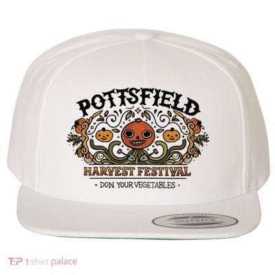Pottsfield Harvest Festival , Don Your Vegetables , Over The Garden Wall Wool Snapback Cap