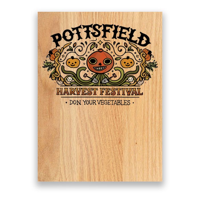 Pottsfield Harvest Festival , Don Your Vegetables , Over The Garden Wall Poster