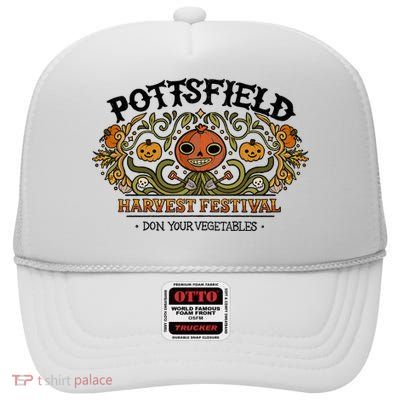 Pottsfield Harvest Festival High Crown Mesh Back Trucker Hat