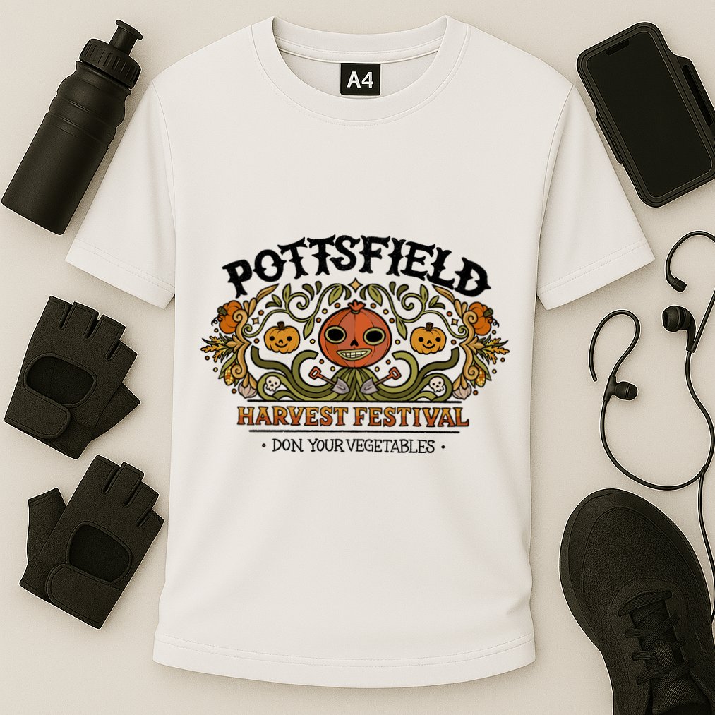 Pottsfield Harvest Festival Cooling Performance Crew T-Shirt
