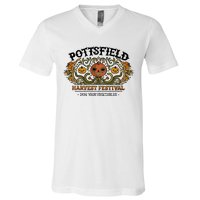 Pottsfield Harvest Festival V-Neck T-Shirt