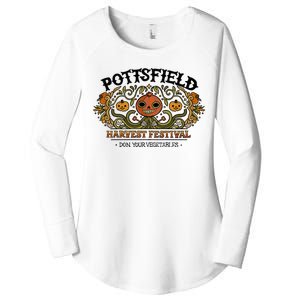 Pottsfield Harvest Festival Women's Perfect Tri Tunic Long Sleeve Shirt