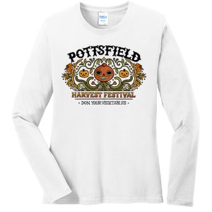 Pottsfield Harvest Festival Ladies Long Sleeve Shirt