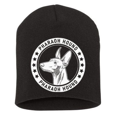 Pharaoh Hound Fan Design Short Acrylic Beanie