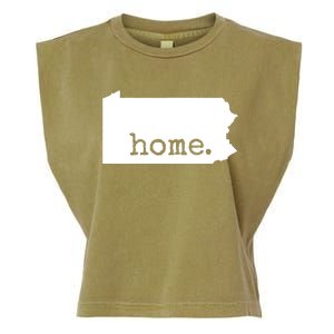 Pennsylvania Home Funny Garment-Dyed Women's Muscle Tee