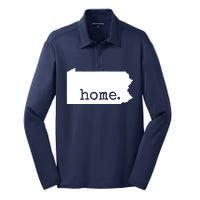 Pennsylvania Home Funny Silk Touch Performance Long Sleeve Polo