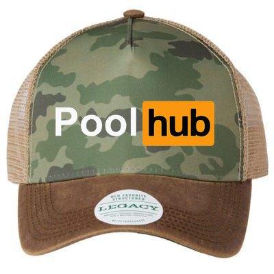 Pool Hub Funny Billiards Pool Player Legacy Tie Dye Trucker Hat