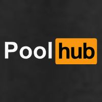 Pool Hub Funny Billiards Pool Player 7 Panel Mesh Trucker Snapback Hat