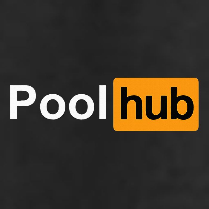 Pool Hub Funny Billiards Pool Player 7 Panel Mesh Trucker Snapback Hat