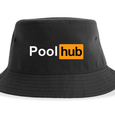 Pool Hub Funny Billiards Pool Player Sustainable Bucket Hat