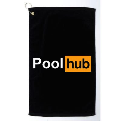Pool Hub Funny Billiards Pool Player Golf Towel