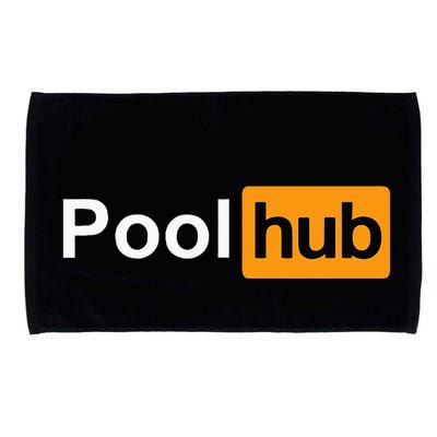 Pool Hub Funny Billiards Pool Player Microfiber Hand Towel