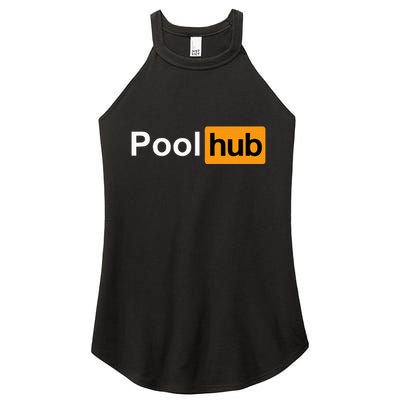 Pool Hub Funny Billiards Pool Player Women's Perfect Tri Rocker Tank