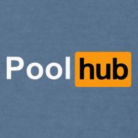 Pool Hub Funny Billiards Pool Player Garment-Dyed Sweatshirt