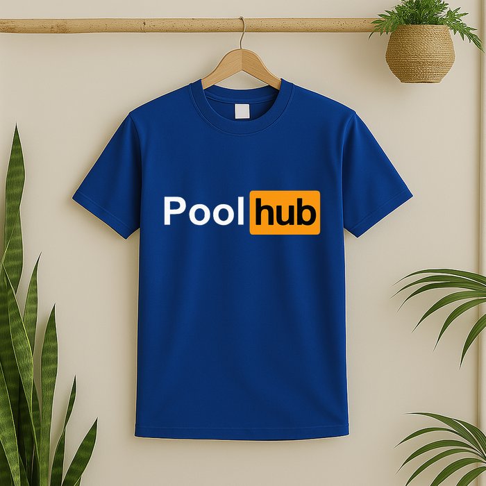 Pool Hub Funny Billiards Pool Player T-Shirt