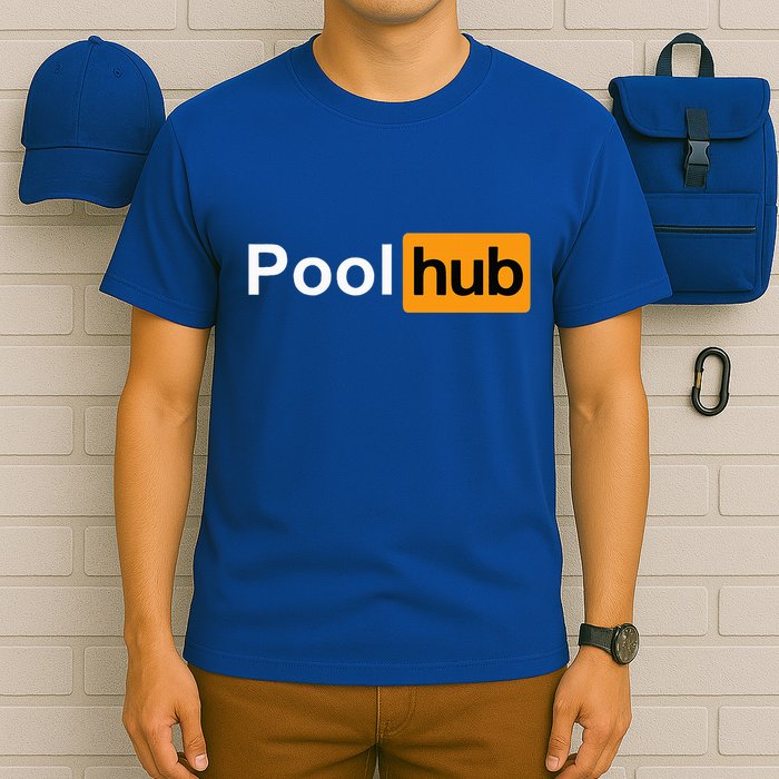 Pool Hub Funny Billiards Pool Player T-Shirt