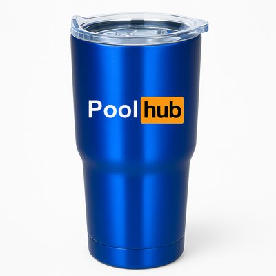 Pool Hub Funny Billiards Pool Player Tumbler