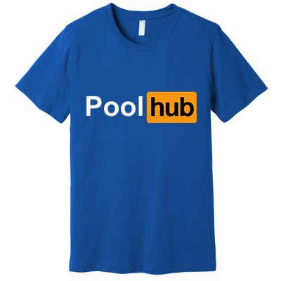 Pool Hub Funny Billiards Pool Player Premium T-Shirt