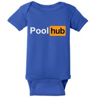 Pool Hub Funny Billiards Pool Player Baby Bodysuit