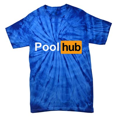 Pool Hub Funny Billiards Pool Player Tie-Dye T-Shirt