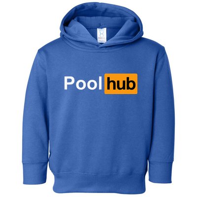 Pool Hub Funny Billiards Pool Player Toddler Hoodie